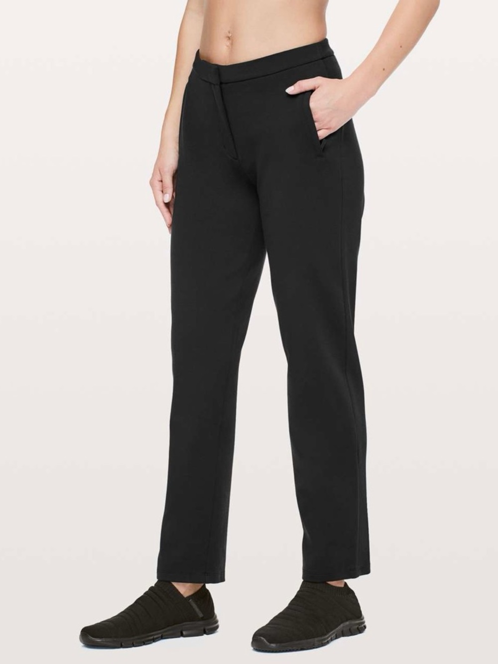 Lululemon On The Move 28” Trouser Pants Black Size 10